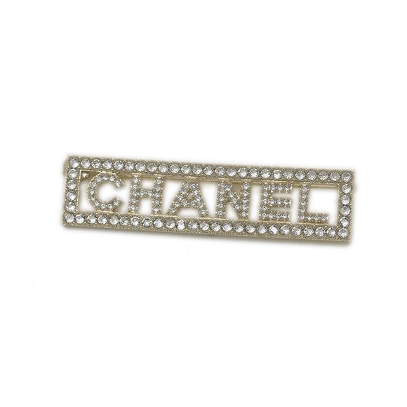 CHANEL Gold Brooch - Picture 1 of 4